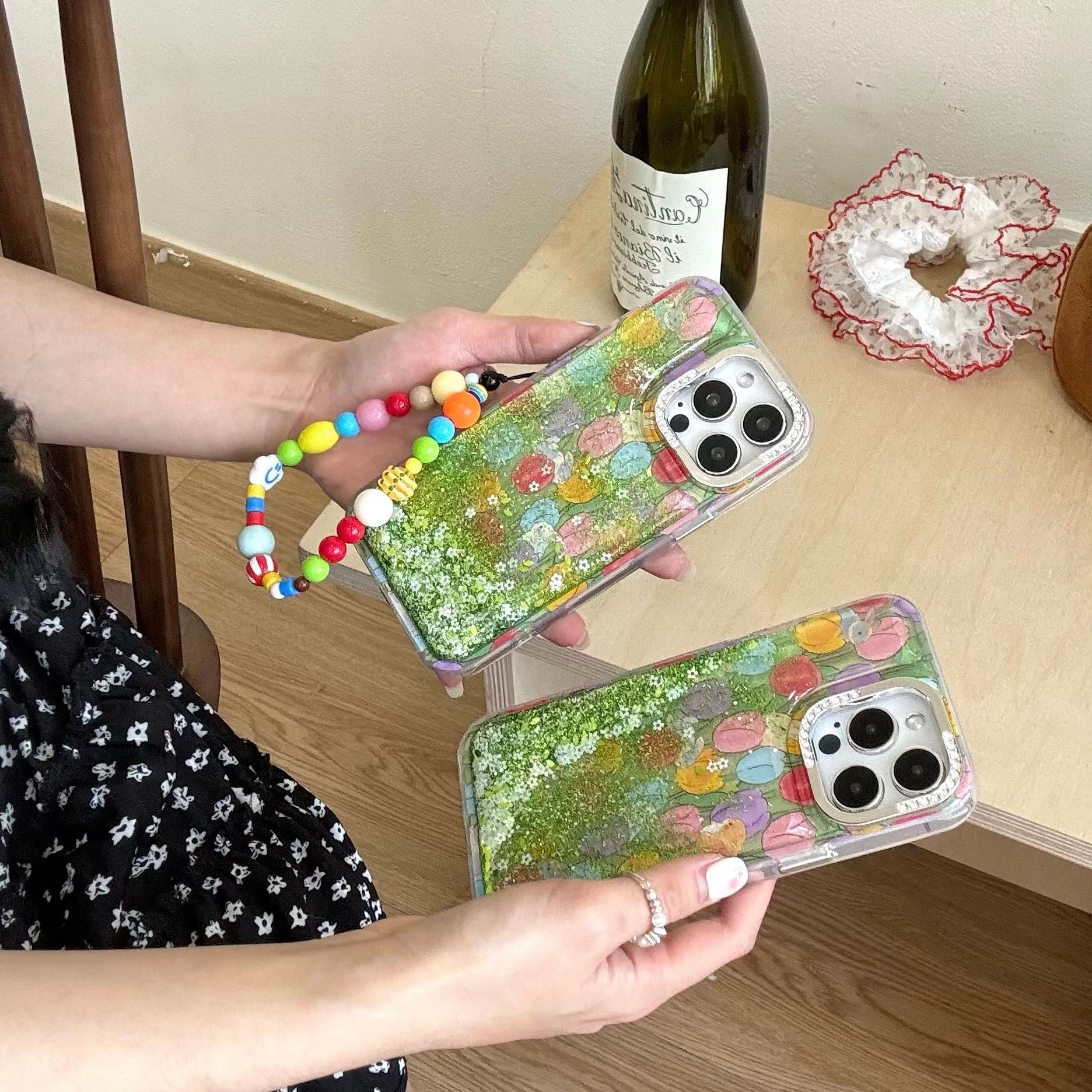 Tulipán flores arenas movedizas apple 16ProMax funda para teléfono 15Pro dream 14/13 nuevo 15PM brillo