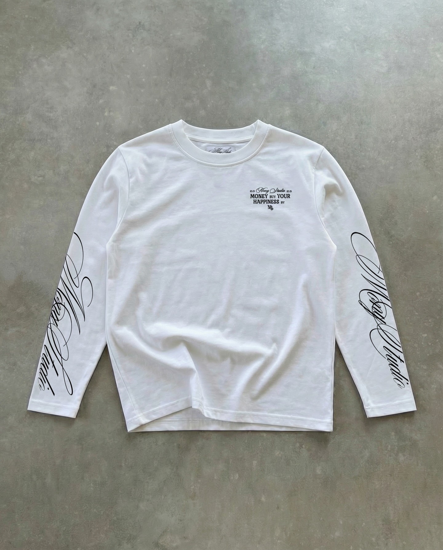 Nony Studio Money Buy Your Happiness T-shirt White