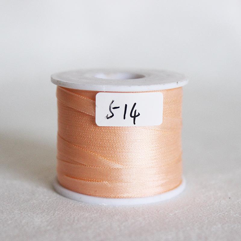 4 mm DIY mano cinta de seda flotante cinta de embalaje rosa cinta de color negro Ling Miao material de cinta para el cabello