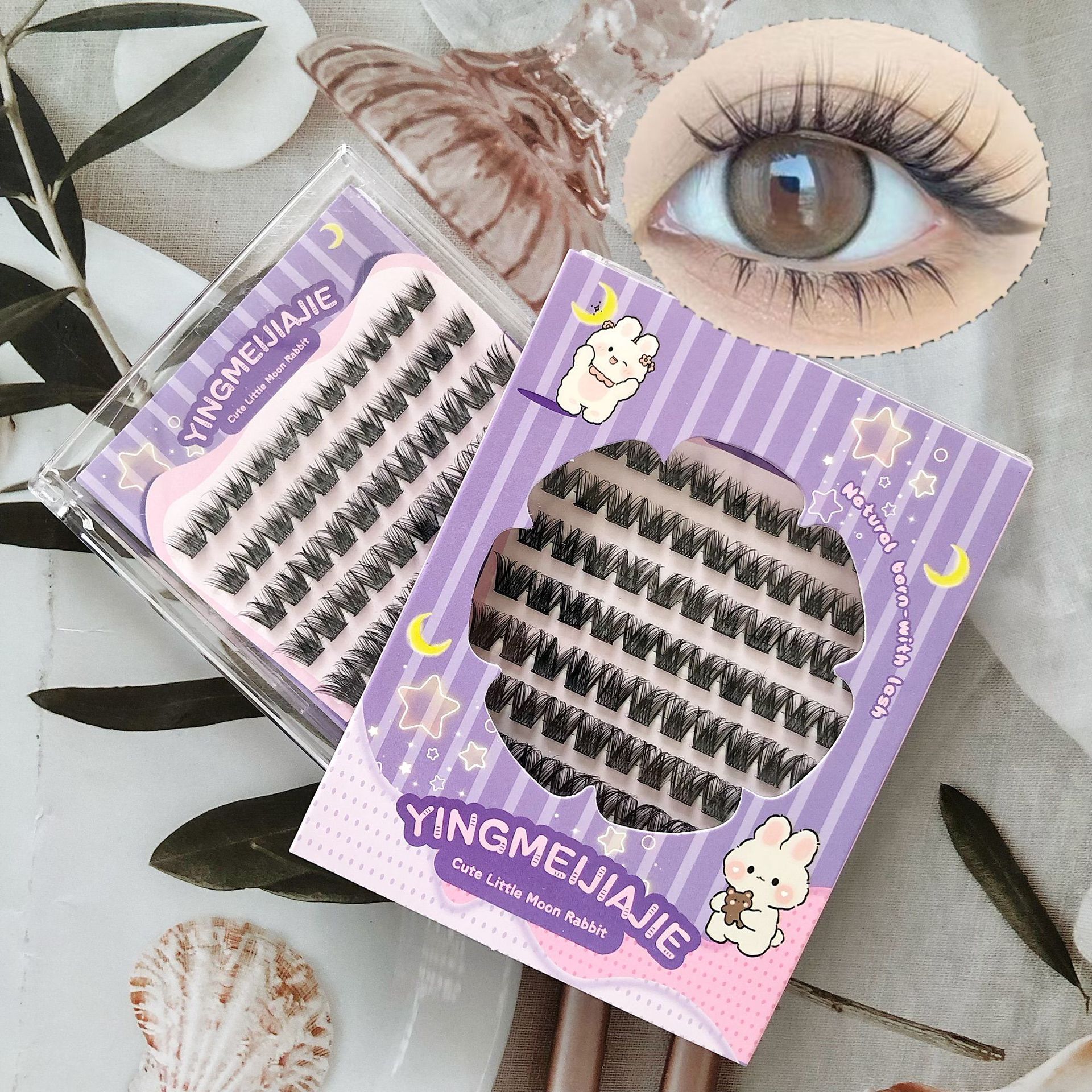 Transfronterizos, pestañas falsas sin pegamento