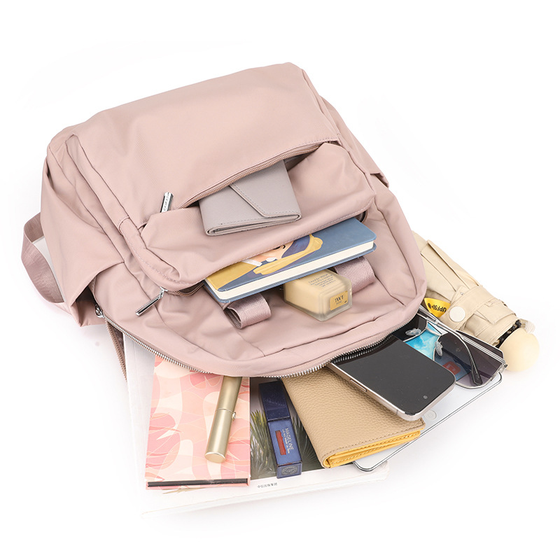Zaino da viaggio impermeabile per il tempo libero all'aperto da donna Colorful Fox, grande capacità, borsa per computer multistrato_voghion.com