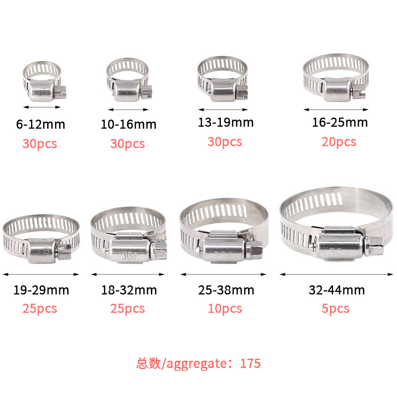 강력한 클램프 175pcs