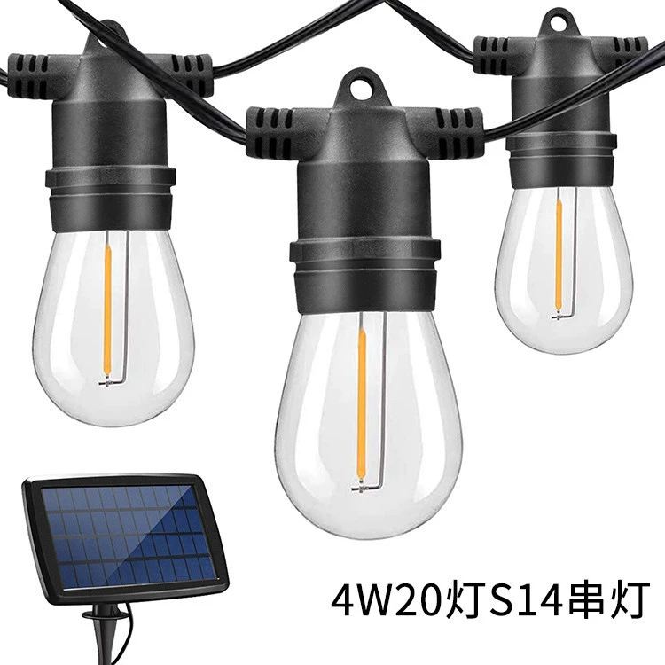 Пользовательский: Travel LED Christmas bulb solar-powered for gazebo