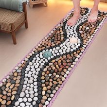 脚底按摩器指压板足底按摩垫鹅卵石踩脚神器软底石子颗粒石头清仓