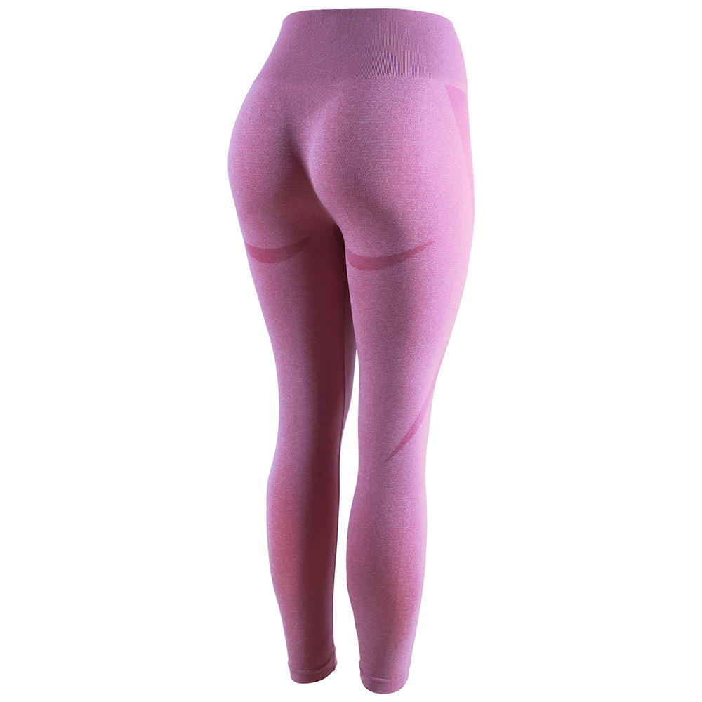 Simple Style Sports Solid Color Chemical Fiber Blending Nylon Active Bottoms Leggings display picture 12