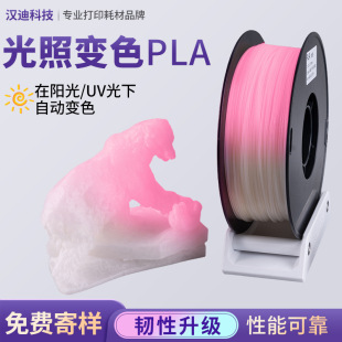 Handy Technology 3D Printing Filament Pla3D Filament Light Color Change Pla Light Light Change Matte Light Color Change