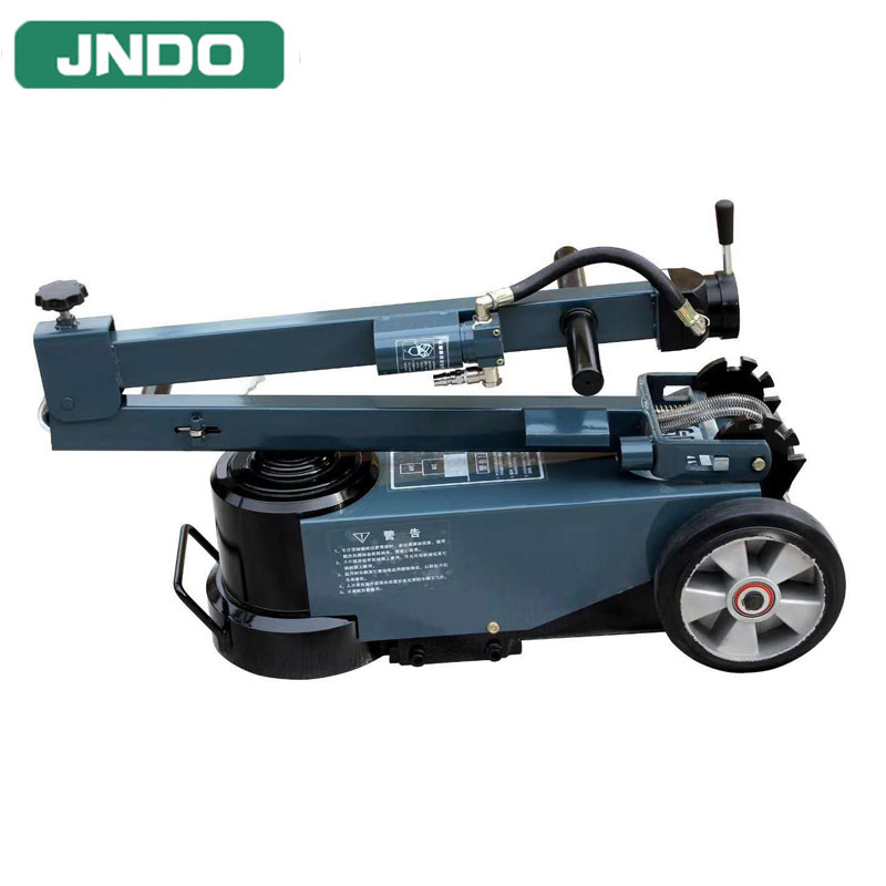 100T气动卧式液压千斤顶大吨位车辆维修工具气动千斤顶