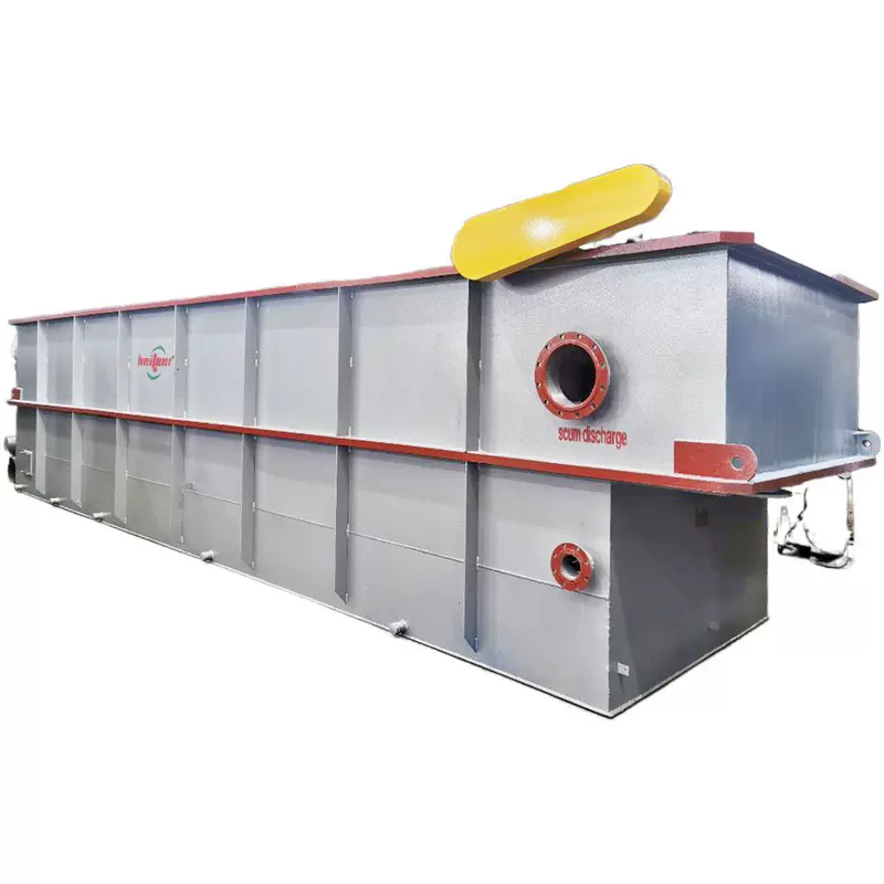 加工定制溶气气浮机食品印染皮革制造污水处理设备碳钢气浮装置