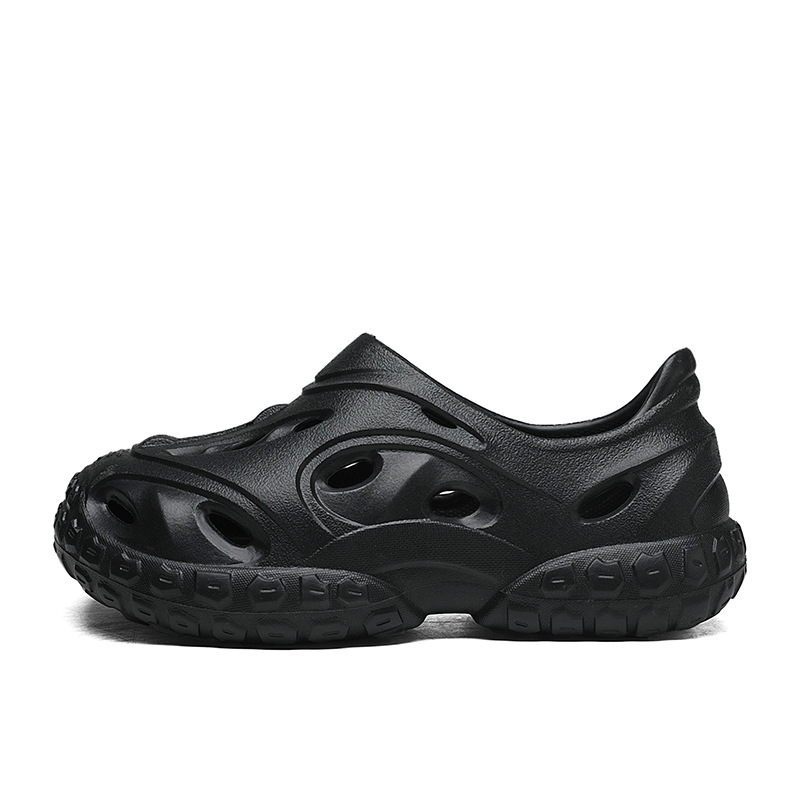 Zapatos para hombres Sandalias especiales para conductores Verano 2025 nuevos zapatos de playa antideslizantes para conducir zapatos con agujeros transpirables para hombres