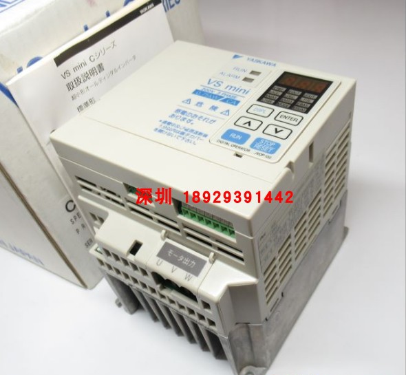 YASKAWA/安川CIMR-XCAA20P7变频器三相200v0.7 kW全新原装