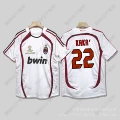 06/07ac away short-sleeved no. 22 kaka without seal