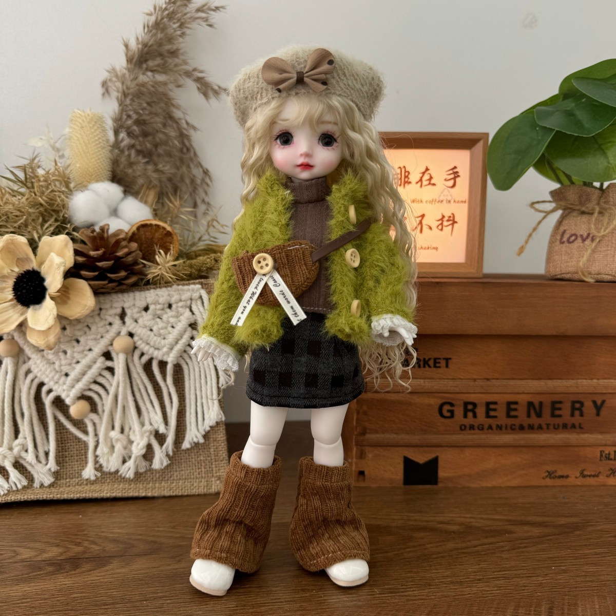 (Only for Baby Clothes) 30cm Dress-Up Doll 6-Point Bjd Suit Pu Liu Chubby Six Can Wear Casual Style Clothes to Change