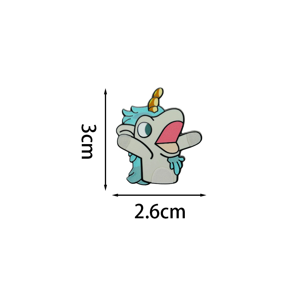 Cross-Border Best-Selling Pokémon Enamel Badges, Cute Cartoon Anime Accessories, Badges, Pokémon Bag Decorations