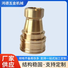 液压快速接头双自封式内螺纹英制耐冷却高压高温黄铜快速接头套装