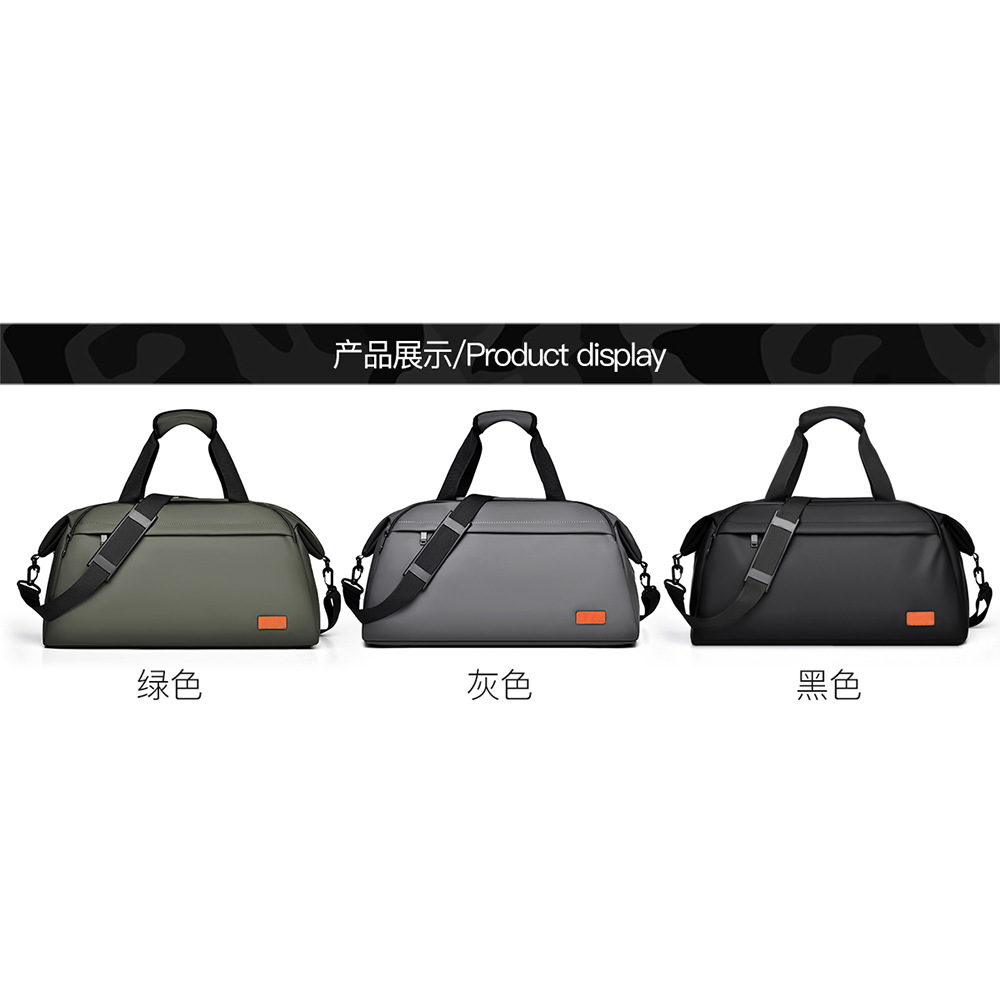 2025 bolsa de yoga de mensajero de un solo hombro bolsa de fitness deportiva de separación húmeda y seca bolsa de almacenamiento de ropa de viaje de negocios de gran capacidad