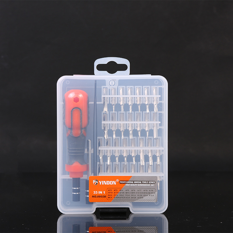 32-en-1 transfronteriza teléfono móvil reloj reparación desmontaje destornillador combinación traje Cruz-palabra ciruela destornillador caja