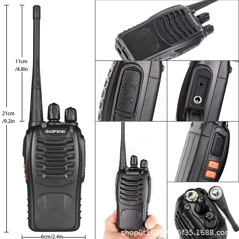 BAOFENG 888s トランシーバー屋外建設現場 BAOFENGBF-888S BAOFENG ワイヤレスハイパワー|undefined