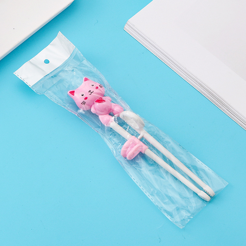 Pink cat chopstick