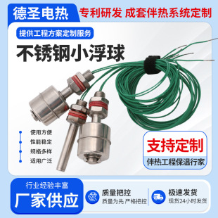 Cable type stainless steel small floating ball industrial electric water tower water level controller switch