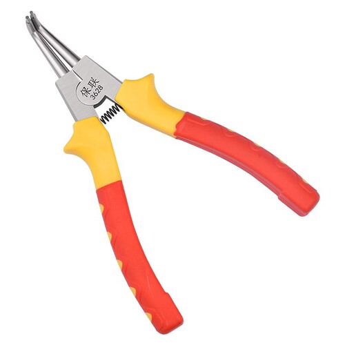 Baolian 7-inch multifunctional circlip pliers, internal and external, professional grade circlip pliers, snap ring pliers, retaining ring pliers, spring pliers