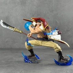 【原頭货源】ワンピース LX 白ひげ 戦闘姿勢 スタチュー シーン アニメ フィギュア モデル