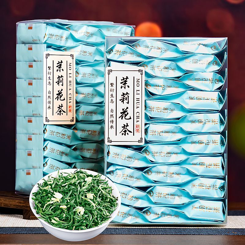 Jasmine Tea 2025 New Tea Authentic Strong-Flavor Tea Green Tea Tea Bags Individually Packaged 125g 500g