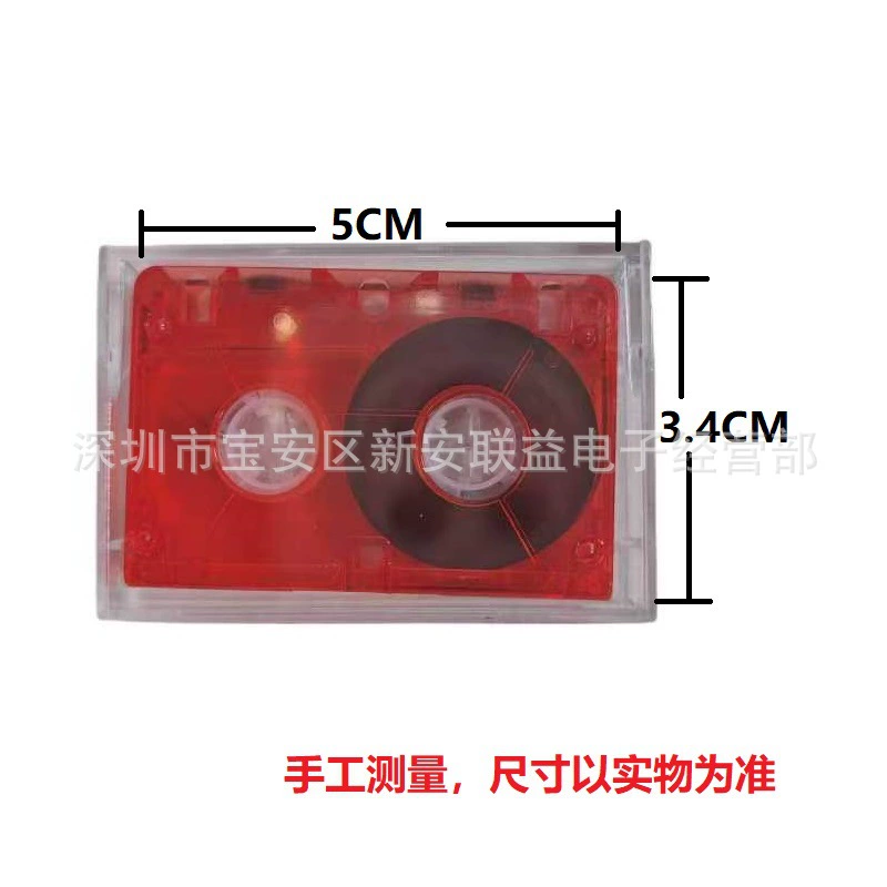 Пустая лента для записи интервью, специальная лента для записи, маленькая лента на 40-60 минут, мини-лента размером 5*3,4 см.