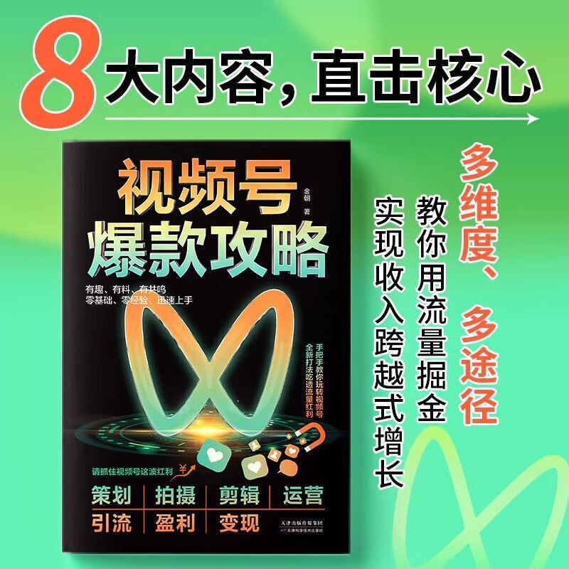 Video Account Popularization Guidebook: Analyzing Rules from the Underlying Logic, Shooting, Editing, Planning, Operation, Monetization, and Marketing