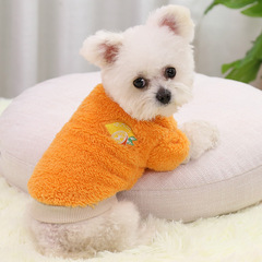 Winter and Autumn Warmth Two-Paw Dog and Cat Pet Supplies Clothing for Small, Medium, and Large Dogs, Poodles New Year Outfits