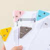 Acrylic triangle, folder, stationery, clips included