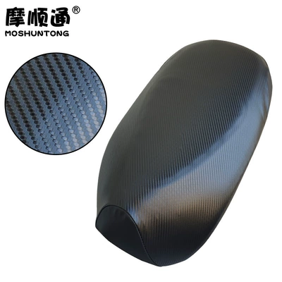 insulated seat cover, Electric car cushion - q85cq80c-black-waterproof-carbon-fiber-pattern