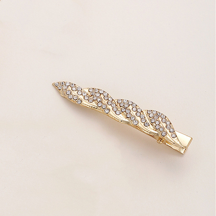 Women'S Gender Plating Design Sweet Heart Shape Butterfly Alloy Plating Artificial Pearls Rhinestones Hair Clip