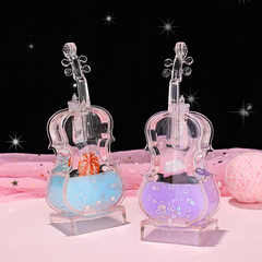 Creative Acrylic Lamps Violin Oil Drop Ornament Oil Dropper Scenery Ocean Gift Desk Ornament Birthday Gift