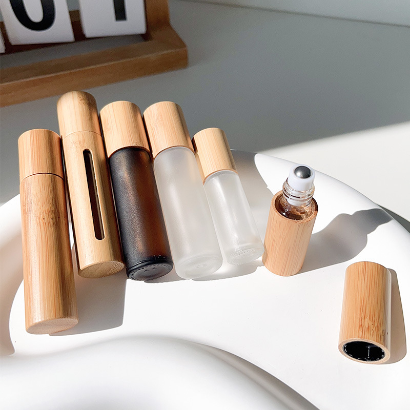 高档香水瓶走珠瓶精油瓶避光玻璃滚珠分装瓶便携小样瓶生发液替换