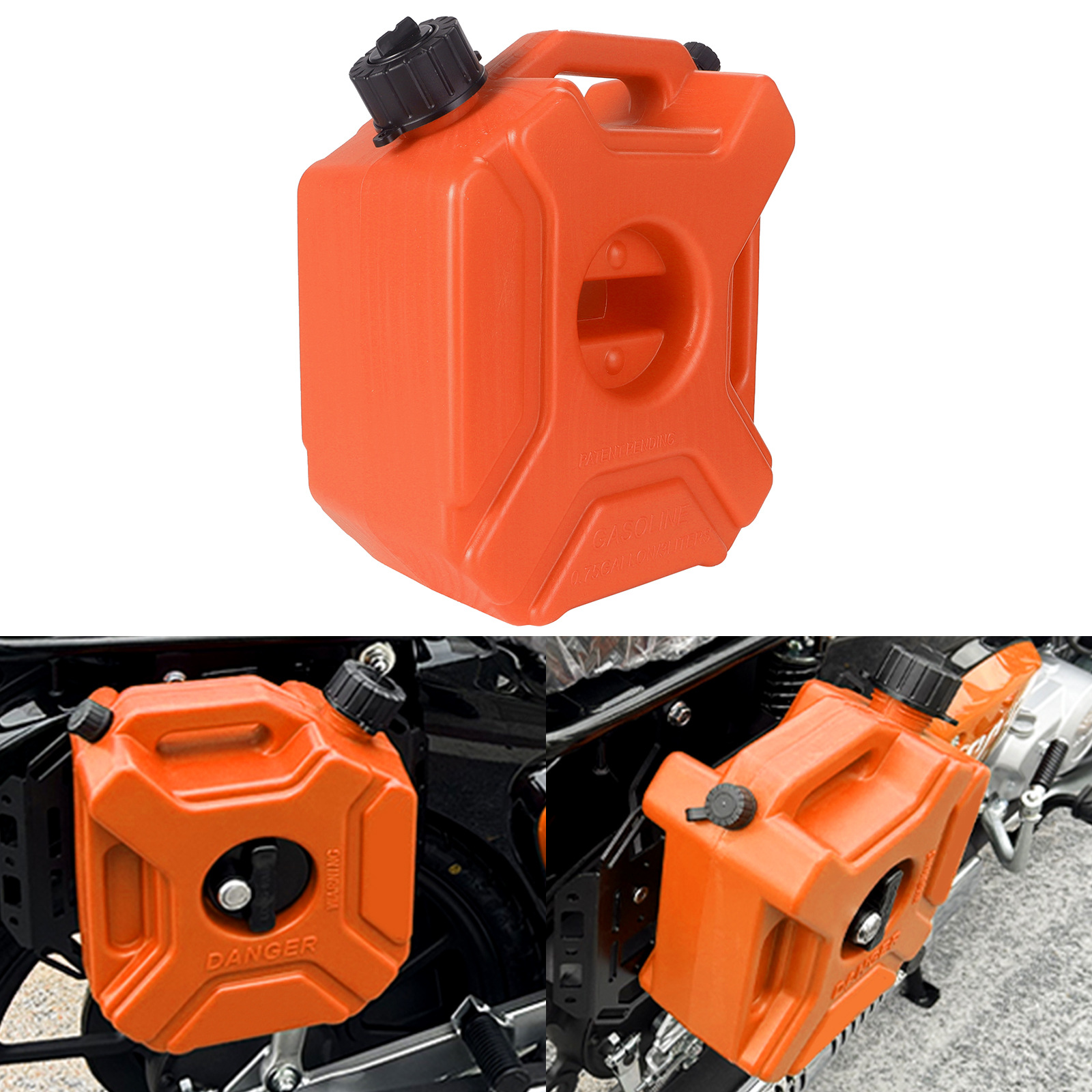 Oil Drum, Gasoline Drum, Off-Road Vehicle Spare Oil Drum, Car and Motorcycle Anti-Static Portable Emergency Oil Can