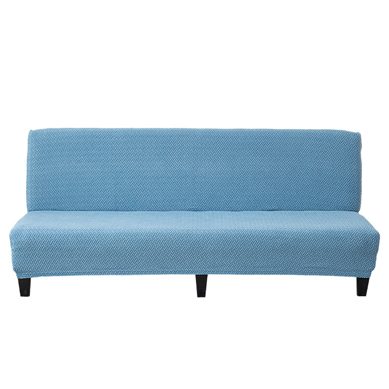 Funda de cama de sofá de cubierta completa gruesa Funda de sofá elástica sin reposabrazos para una sola persona Funda de sofá todo incluido de cadena de estrellas Funda de sofá universal para todas las estaciones