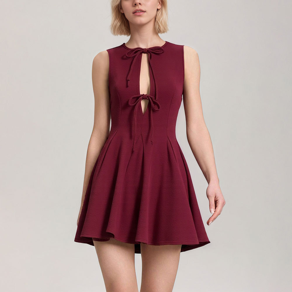 Women's Summer Elegant Slim Fit Sleeveless Dress