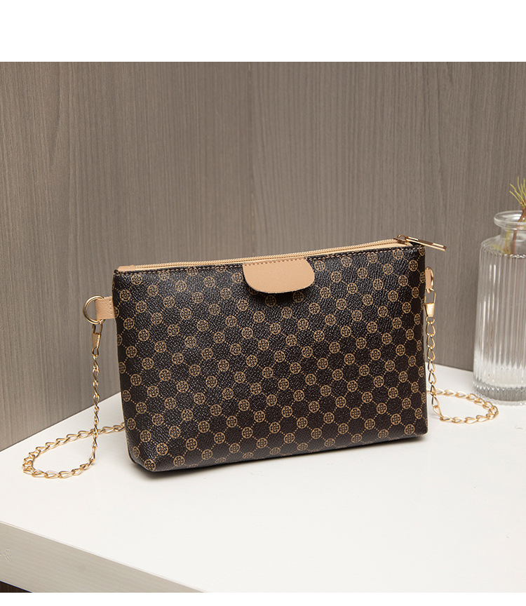 Vintage Style, Classic Style Style Square Shape Small Size Women's Small Pu Leather Solid Color Vintage Style Classic Style Square Zipper Shoulder Bag