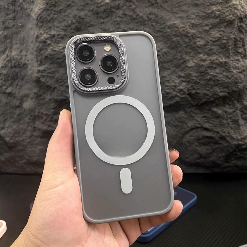 Совместимый чехол для iPhone, матовый прозрачный для iPhone 15, защитный чехол, 16 Pro Max, защита от падений