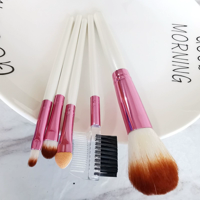 Brush, sponge eye shadow, 5 pieces