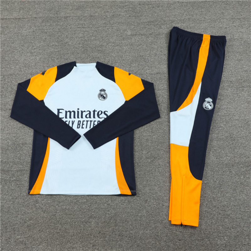 Jugadores fanáticos trajes de entrenamiento de mangas largas Real Madrid trajes de adultos Barcelona Arsenal camiseta de medio tracción Manchester City Juve image 11