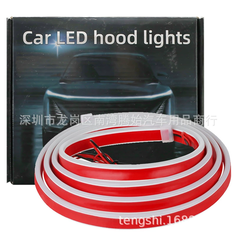 Фонарь капота автомобиля сквозной дневной свет двухцветный с рулевым разверткой