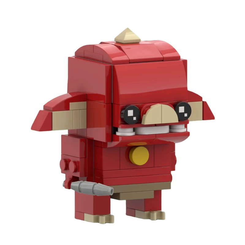 Конструктор MOC, совместимый с Lego 63737 Parlblin Haralu Pork Head Monster, игрушка окружение