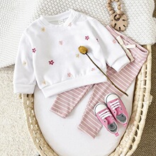 Y 88602 Floral Embroidered Baby Set �黨����Ӥ����װ �羳ר