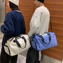 New model short trip travel bag, hand-held fitness bag, dry-wet separation, large capacity yoga bag, crossbody bag, single-shoulder bag, wholesale