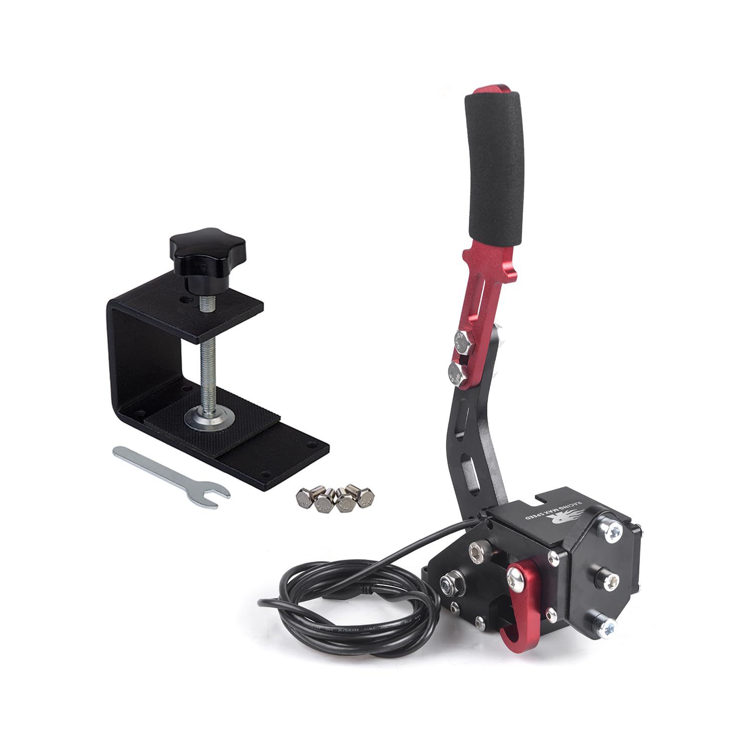 철제 클립이 있는 검정색