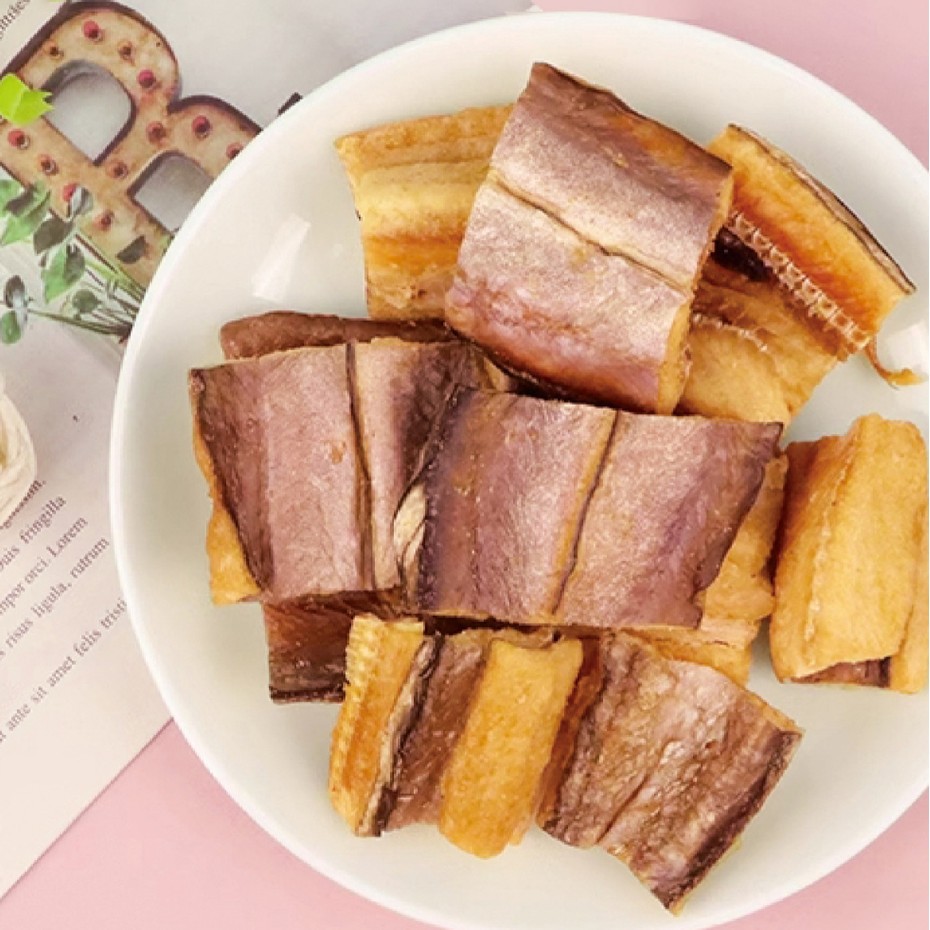 有意酥源头工厂家供现货香酥深海鳗鱼干海鲜休闲麻辣零食即食批发