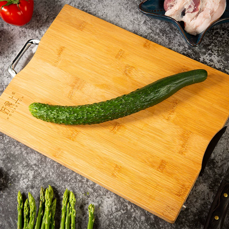 Деревянная разделочная доска для кухни, доска для резки, доска для лепешек, разделочная доска, против плесени и трещин, утолщенная