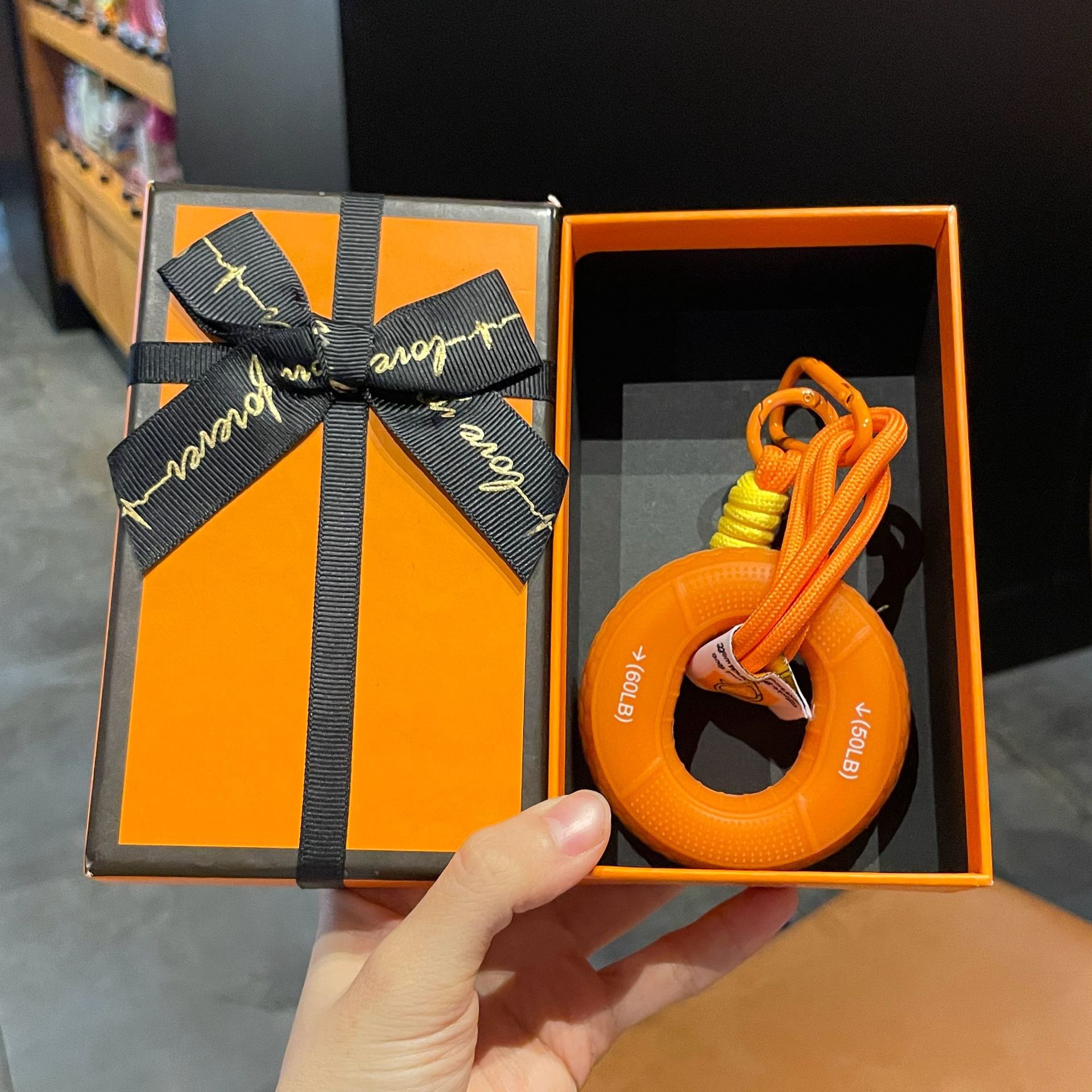 Stress Relief Fidget Keychain Grip Strengthener For Backpack_voghion.com