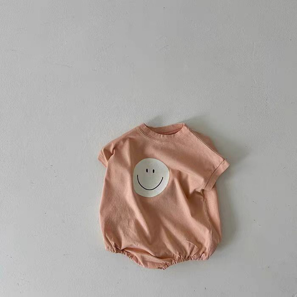 Versión coreana del mamelito de cara sonriente para hombres y mujeres, color de verano, casual, versátil, fácil de usar y quitar, mamelito triangular de una pieza